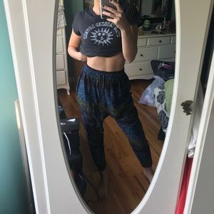 Urban outfitters gypsy pants.